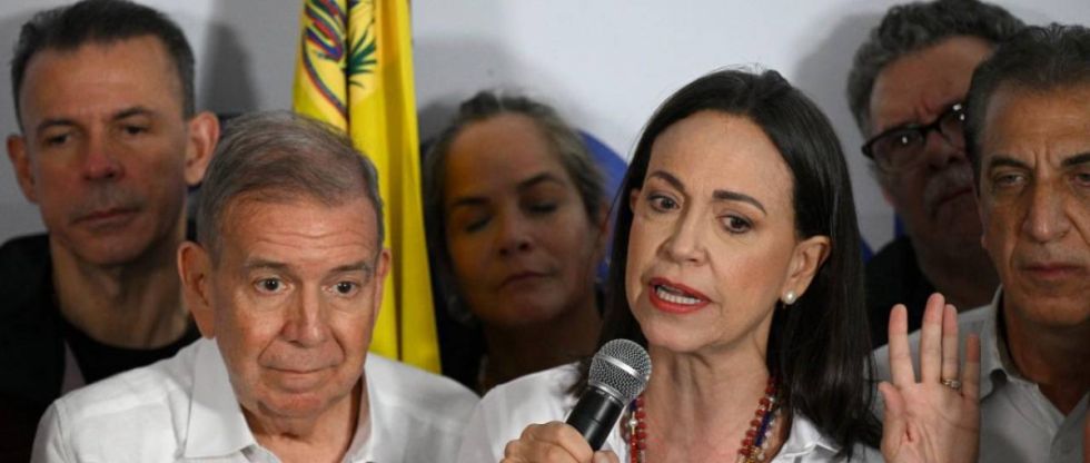 “Ganamos” con 70%”, dice opositora María Corina Machado al rechazar reelección de Maduro