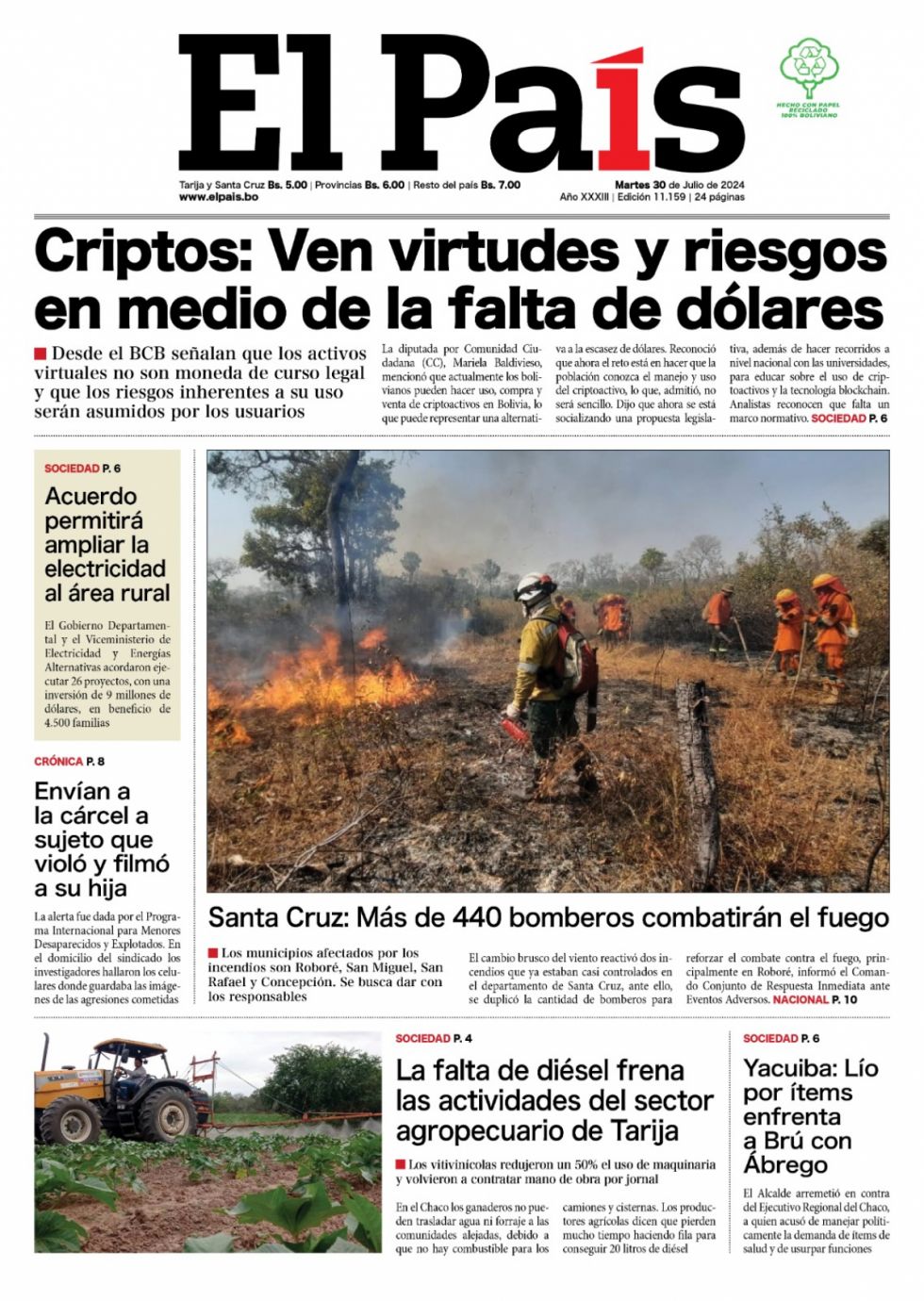 Criptomonedas, vasectomia, Singry y la crisis en Venezuela: Lee las imprescindibles de hoy