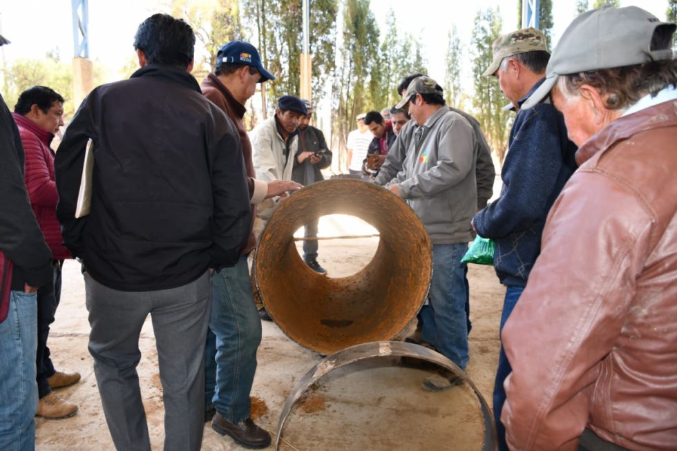 Mejoran las tuberías del sistema de riego de San Jacinto 