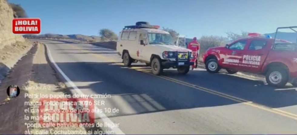 Embarrancamiento en Pajchani deja tres heridos