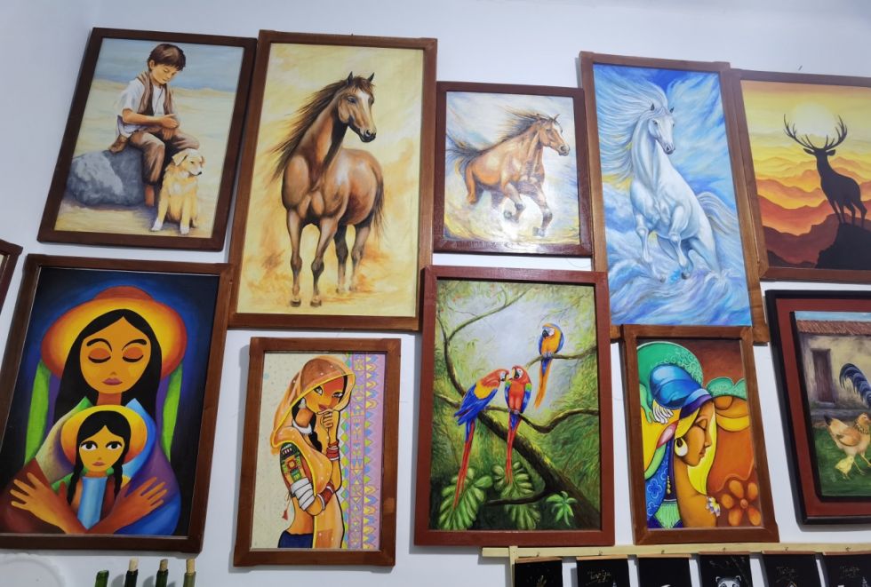 Paredes llenas de arte