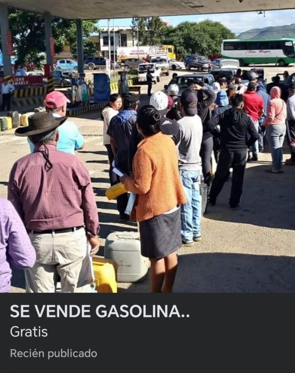 Aumentó oferta de combustible en redes sociales, llegó a Bs 13 el litro