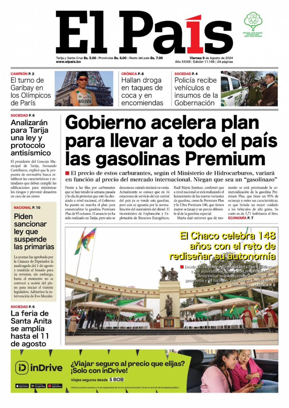 La gasolina premium, las quejas de la CAO y el turno de Garibay: lee las imprescindibles aquí