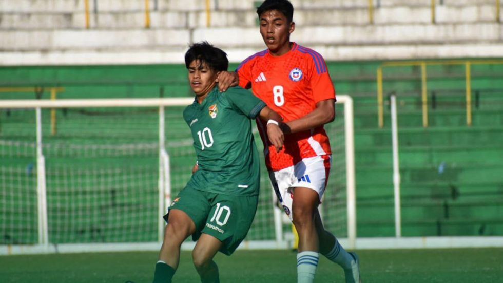Bolivia Sub-16 se impuso ante Chile en el amistoso en Santa Cruz