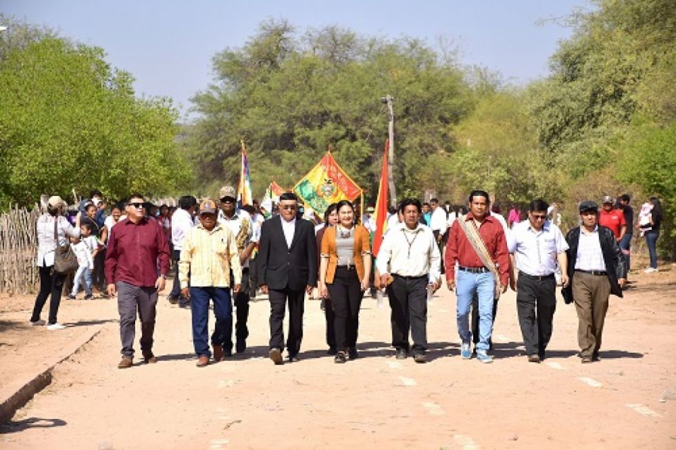 Homenajearon a excombatientes de la Guerra del Chaco del pueblo Weenhayek