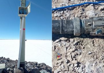 Complejo de litio: Roban más de mil metros de cable 