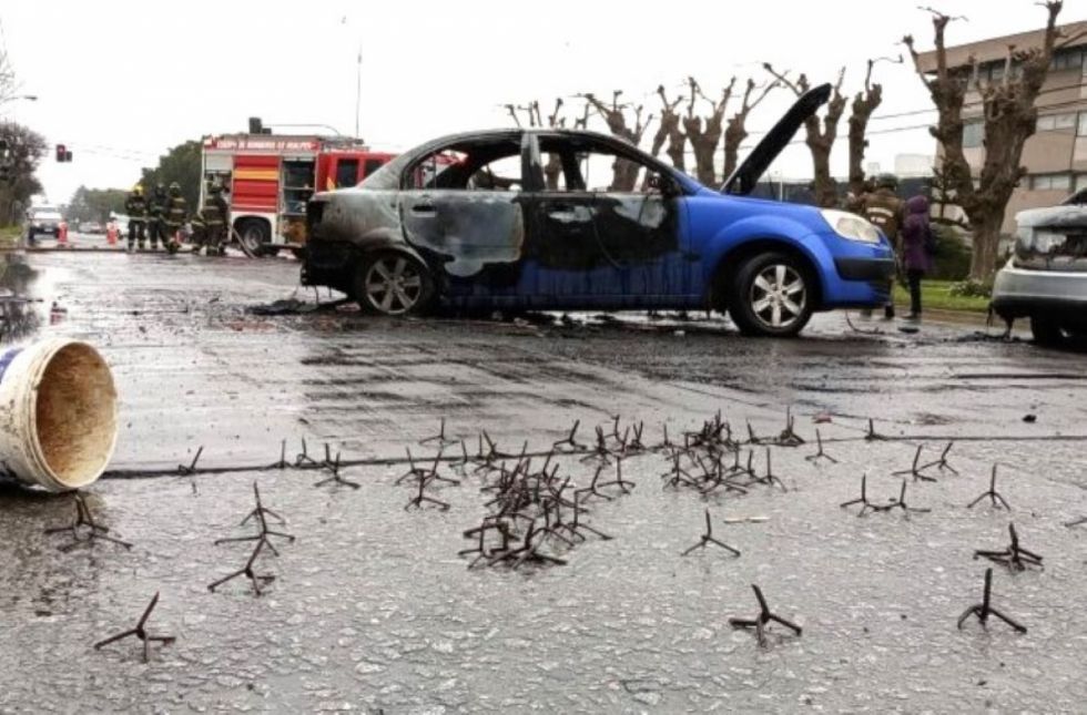Violento asalto provoca caos en ciudad de Chile