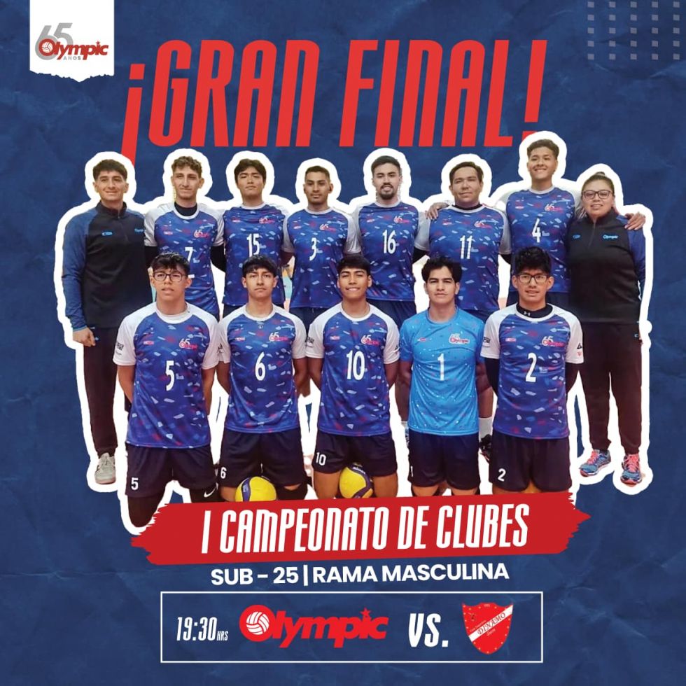 Olympic gana el Campeonato Nacional Sub-25 de Voleibol 