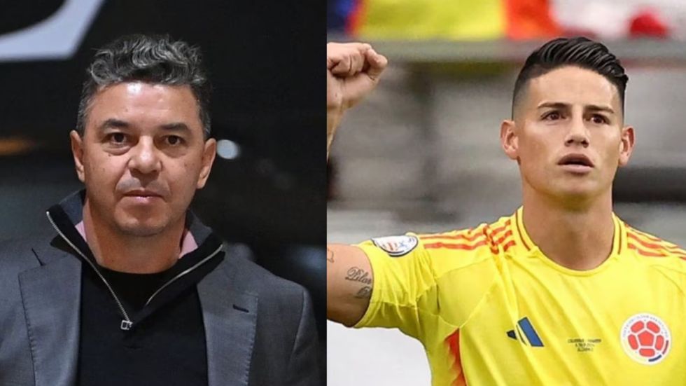 River: Confirman que Gallardo llamó a James y adelantan la respuesta del colombiano