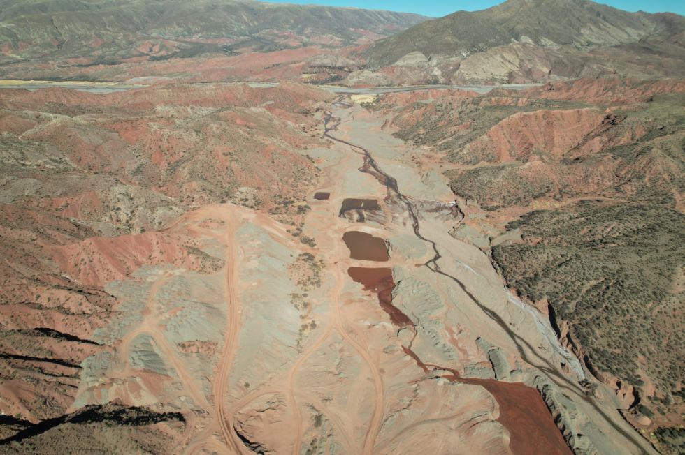 Contaminación minera afecta a unas 20 comunidades de la zona alta 
