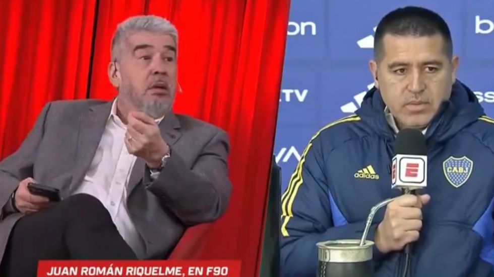 Riquelme cruzó con periodista y abandonó la entrevista: “A mí no me reta ni mi viejo”