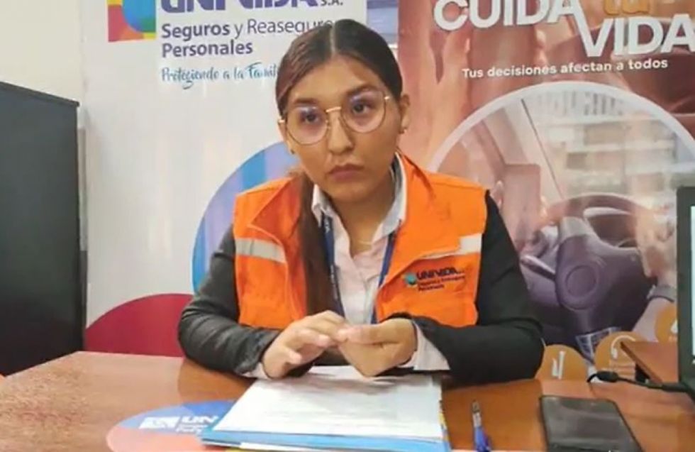 UNIVida indemniza con Bs 22 mil por fallecido y Bs 24 mil por herido de la flota Narváez 