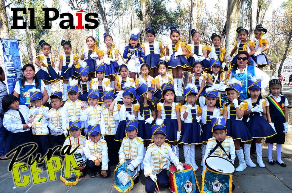 Banda de música del Kínder Niño Jesús.