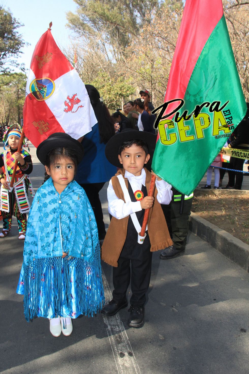 Abanderados de pura cepa.