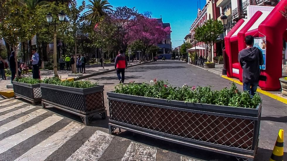La Alcaldía de Tarija pone en marcha el plan de peatonalización 