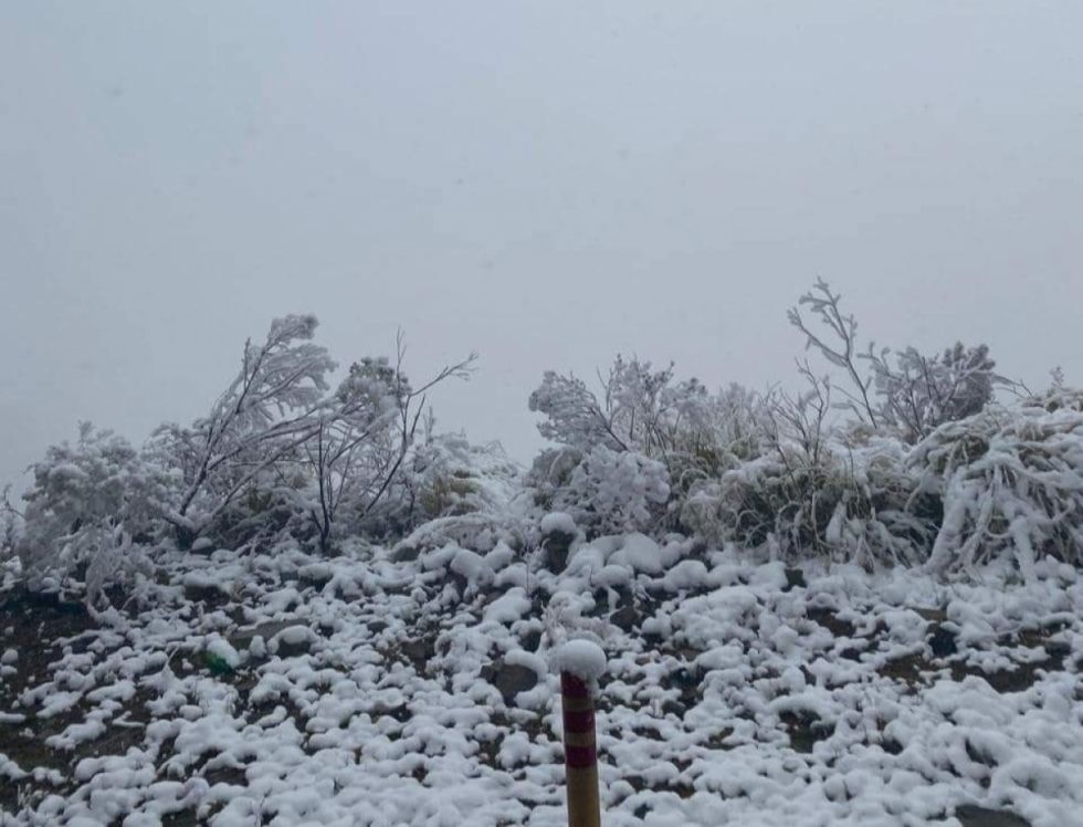 Reportan nevadas en la ruta al norte y a Entre Ríos 