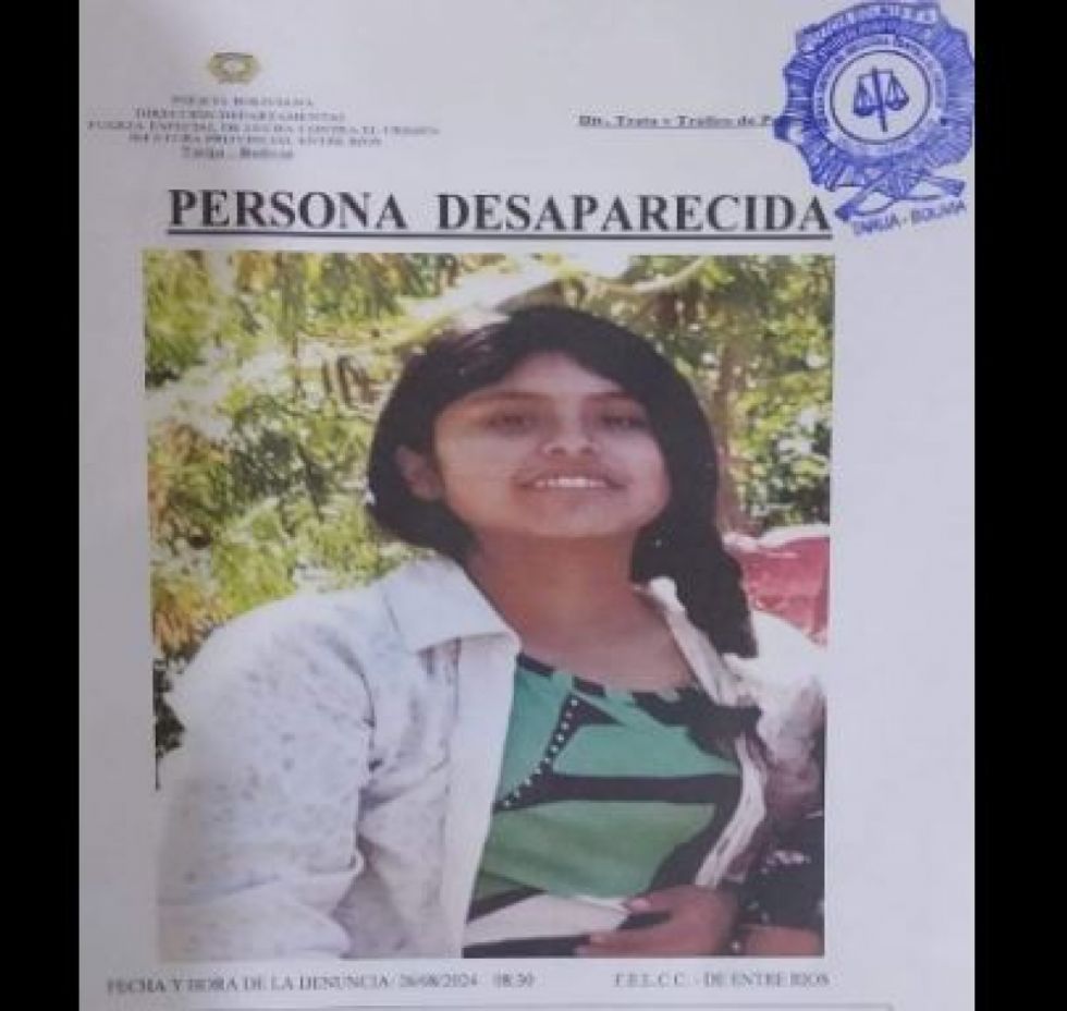 Padre desesperado pide ayuda para encontrar a su hija desaparecida en Tarija