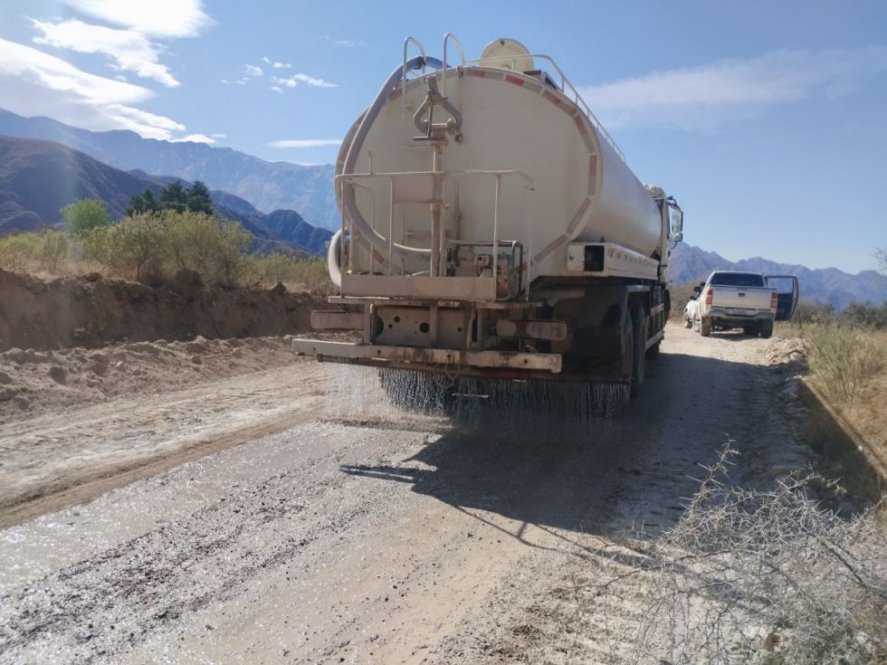 Mejoran los caminos de la Subcentral Lazareto