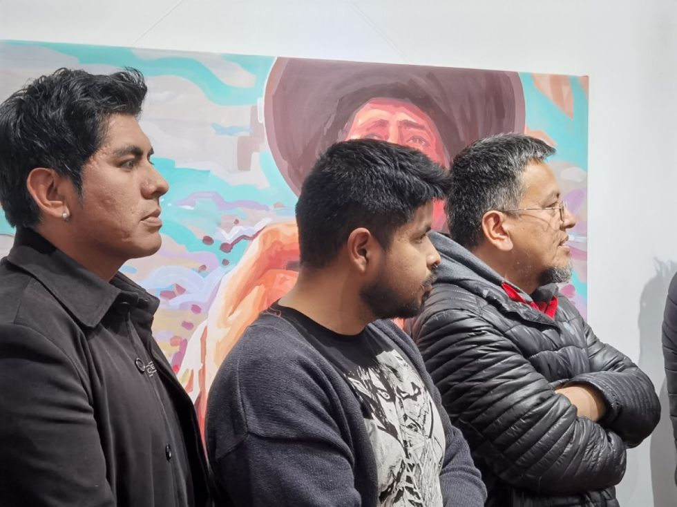 Tres pintores