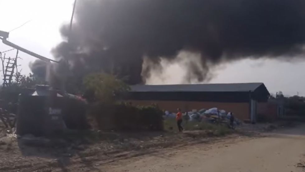 Chaqueo descontrolado en Bermejo afecta planta recicladora