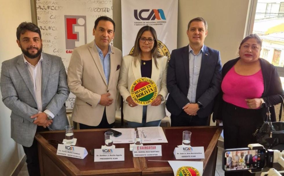 Caincotar promociona el sello “Hecho en Bolivia”