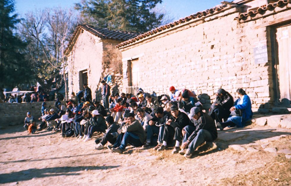 Descansando en Chaguaya