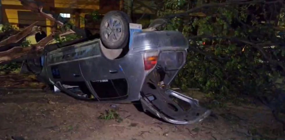 Conductor huía de la Policía antes de sufrir accidente que dejó tres heridos en Tarija
