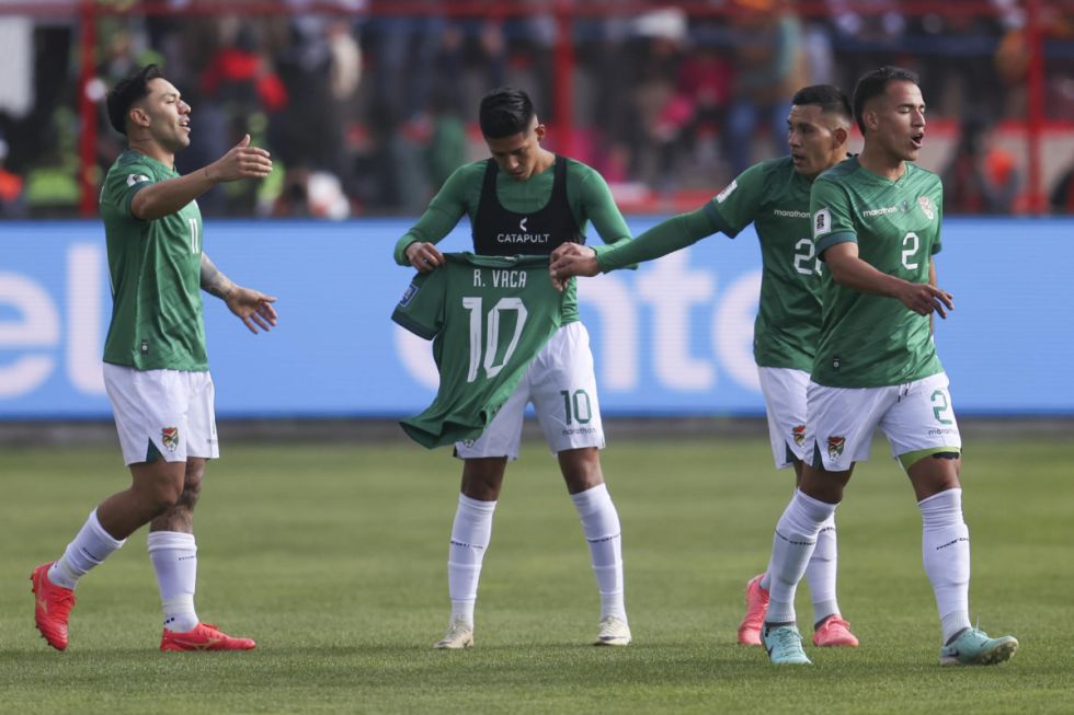 Final del partido: Goleada de Bolivia a Venezuela en El Alto