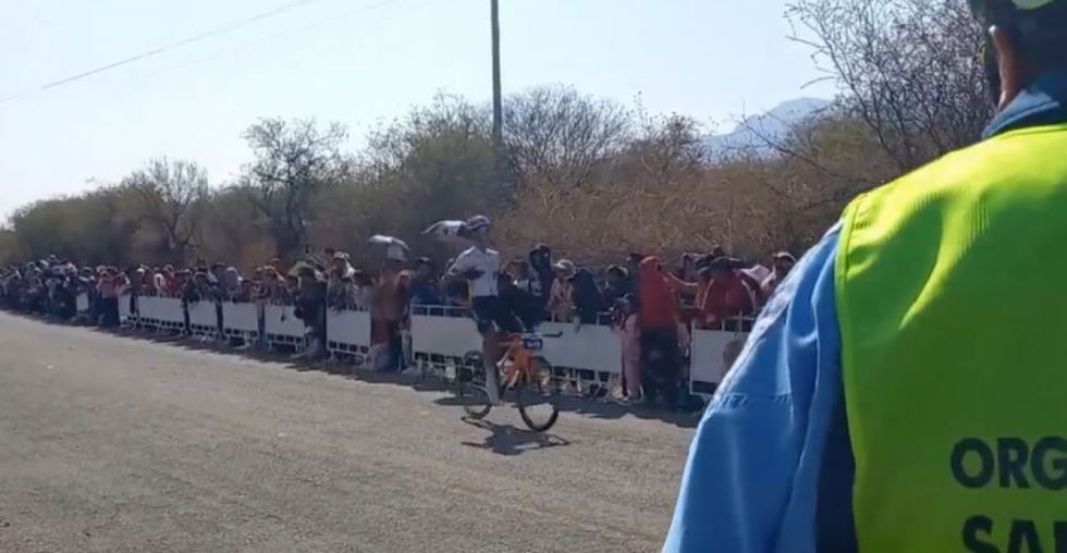 "Pinturita" Aramayo lideró la primera etapa de la categoría federados San Roque - Chaguaya - San Roque