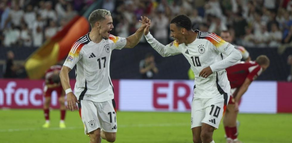 Jamal Musiala y Wirtz lideran la  goleada de la nueva Alemania