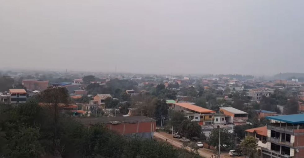 Vecinos de Tarija reportan presencia de humo por incendios en otros departamentos