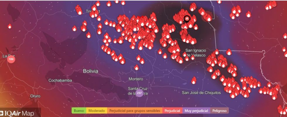 Emergencia en Santa Cruz: Ola de calor extrema y proliferación de incendios