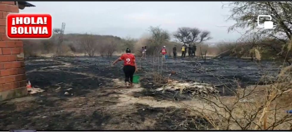 Ruta a San Lorenzo: Incendio cercano a surtidor fue sofocado a tiempo 