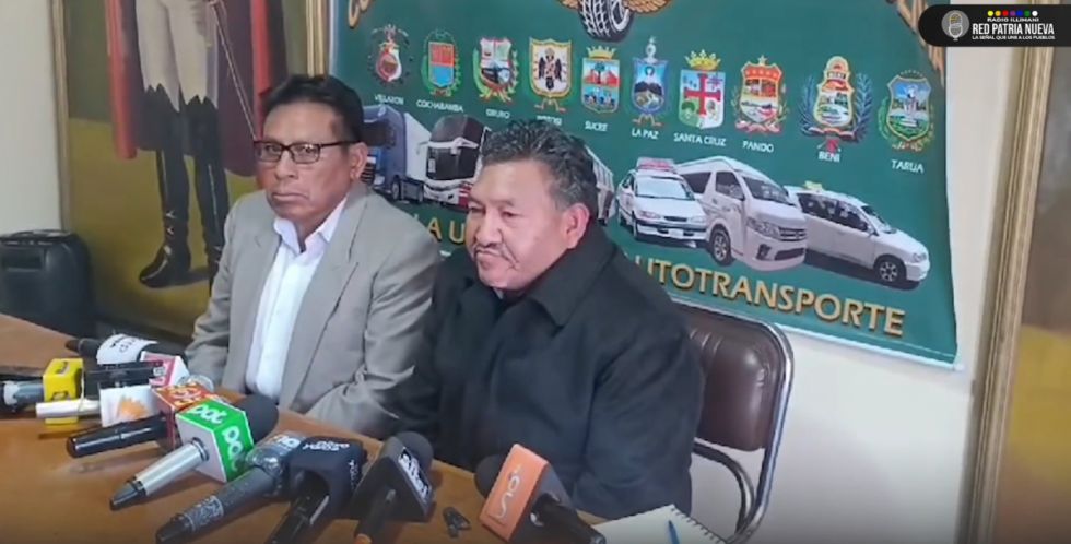 Chóferes rechazan convocatoria a paro