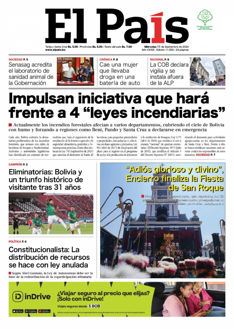 Leyes incendiarias, hasta el año San Roque y ¡otra victoria de la Verde!: Lee las imprescindibles 