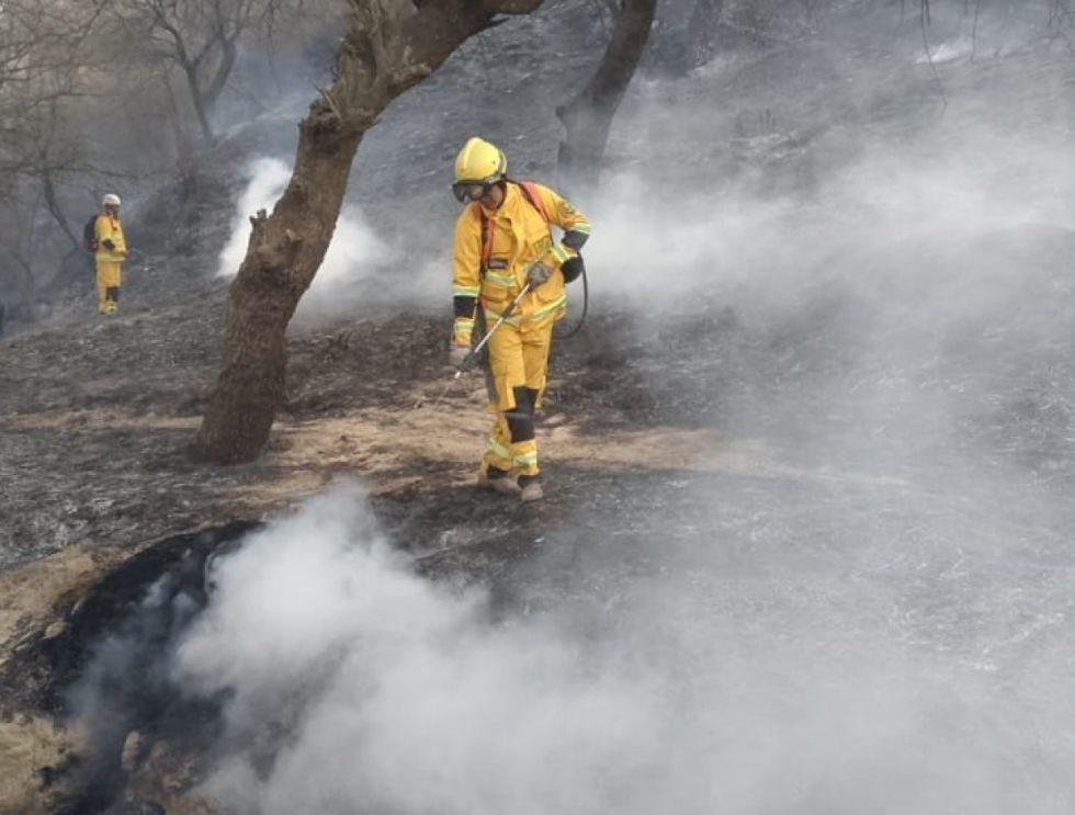 En Tarija se reportaron al menos tres incendios este viernes 