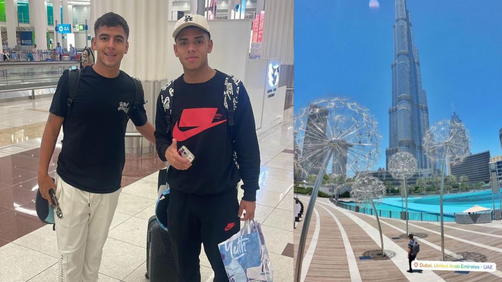 Los hermanos Paniagua ya están en Dubái: Detalles de su estadía
