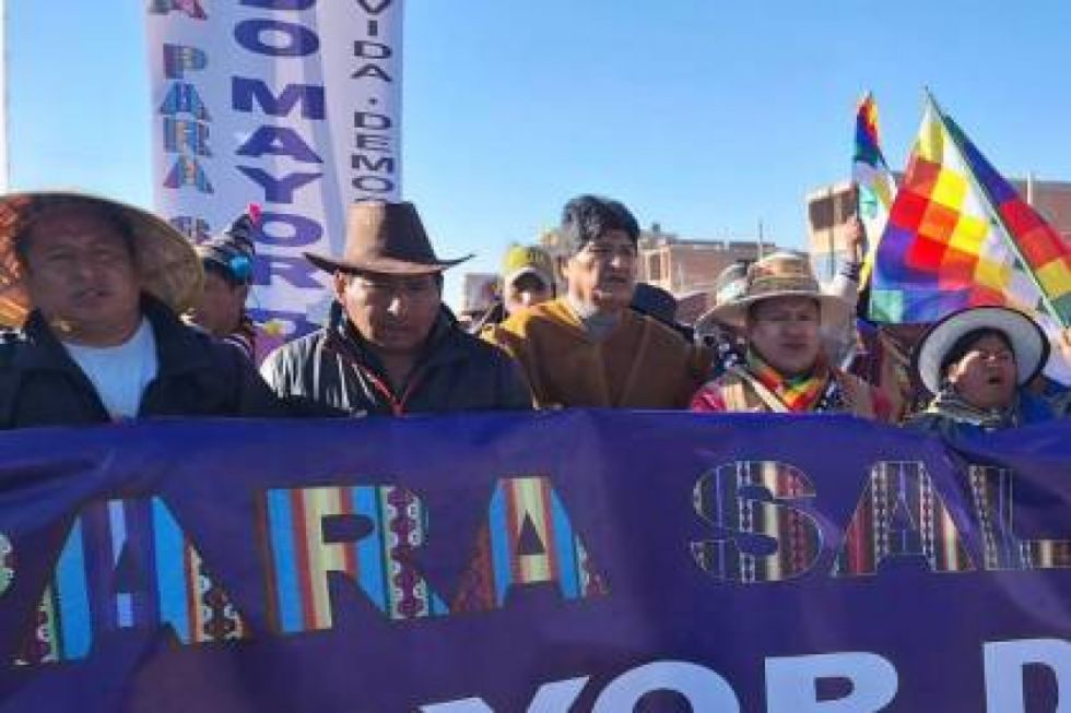 “No hay nada oficial”, dice Evo sobre la convocatoria al diálogo anunciada por el Gobierno