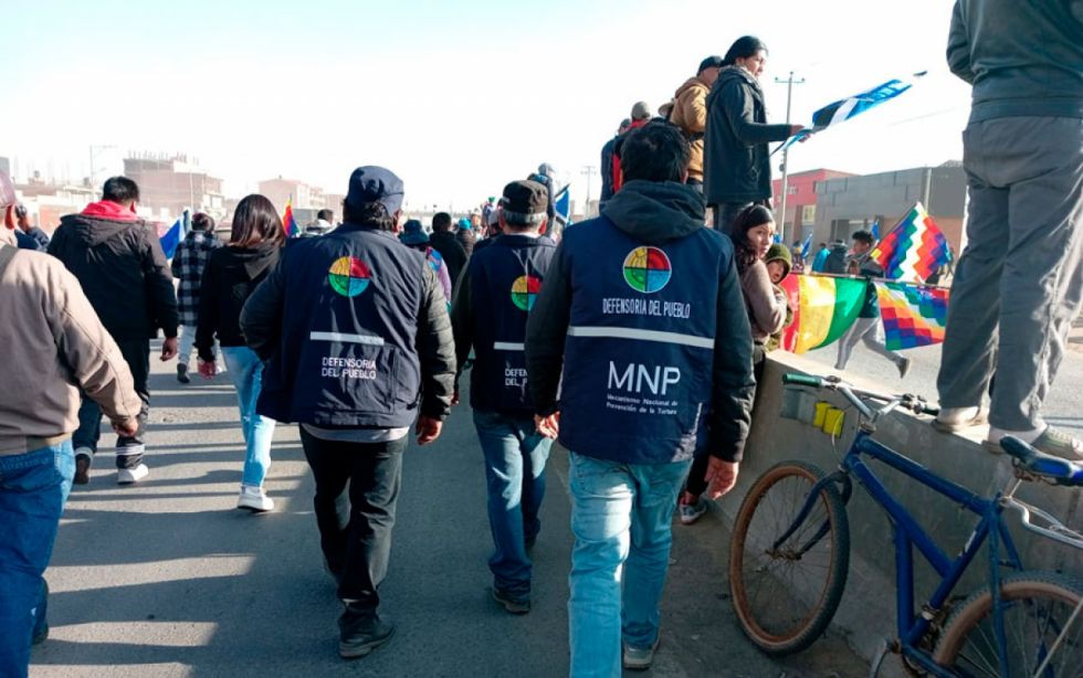 Defensor pide que se resguarde la población en áreas circundantes a la marcha