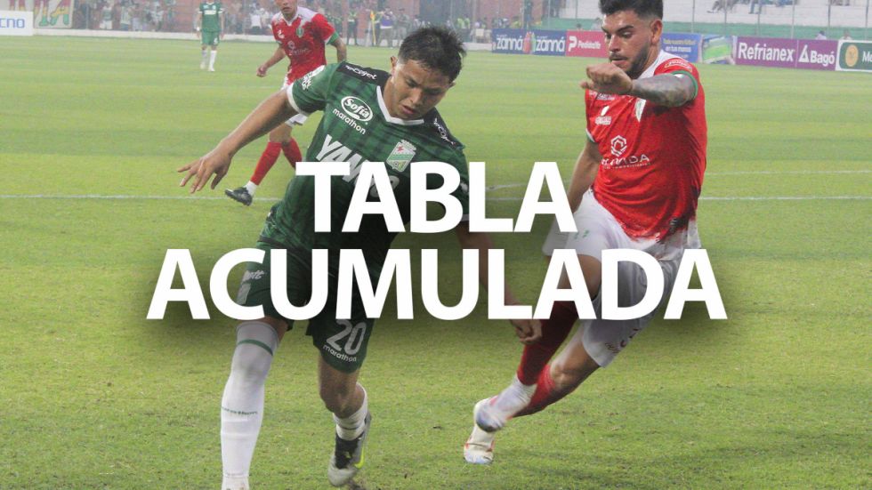 Así marcha la Acumulada del fútbol boliviano: Tabla que brinda premios internacionales