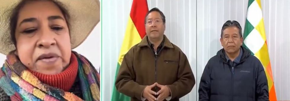 Gladys Alarcón: "Vamos a ingresar a plaza Murillo, ese es el objetivo y tenemos que cumplir"