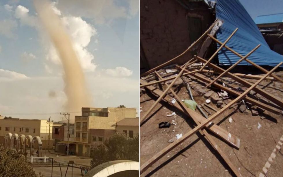 Laja clama ayuda tras el tornado: 'tenemos 47 familias que prácticamente han perdido todo'