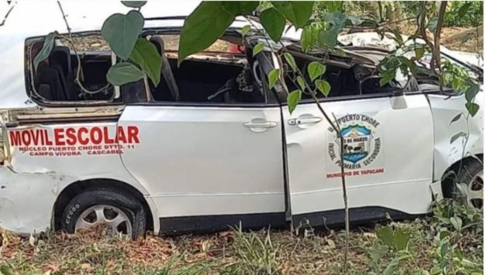 Cinco personas mueren en fatal accidente en la carretera Santa Cruz - Cochabamba