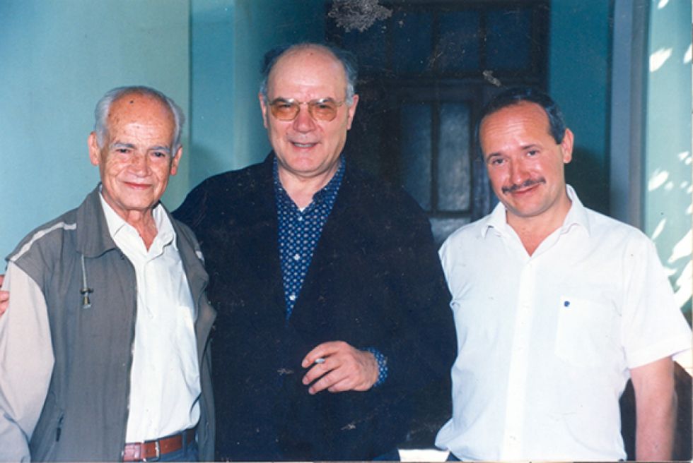 Lorenzo, Javier y Carlos Ávila