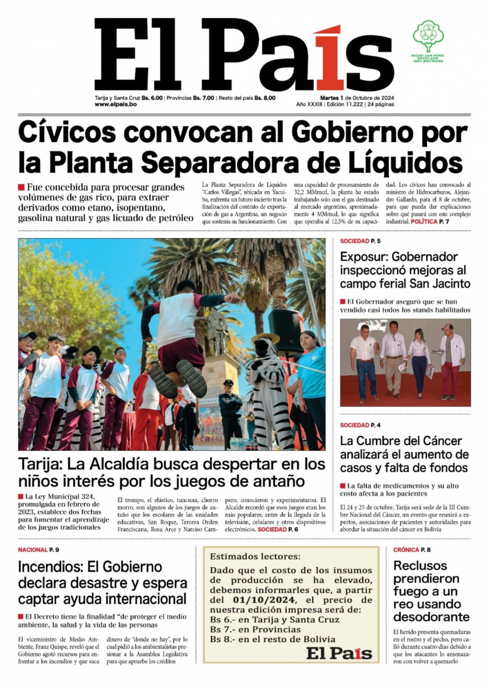 Planta Separadora de Líquidos, Declaratoria de emergencia, Cumbre, Juicio: Lee las imprescindibles 
