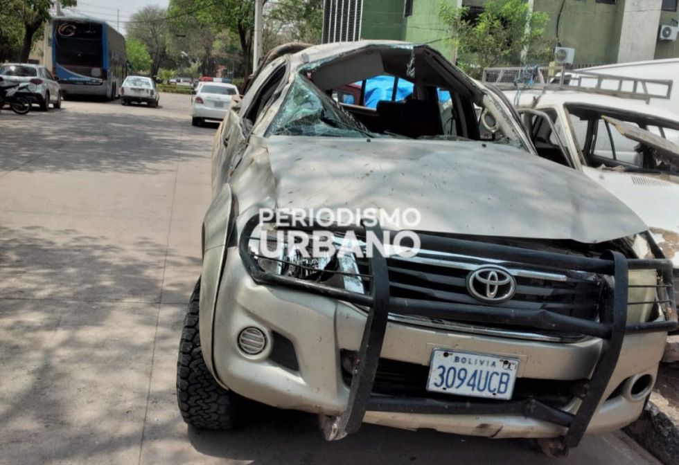 Villa Montes: Vuelco de una vagoneta deja dos muertos y dos heridos 
