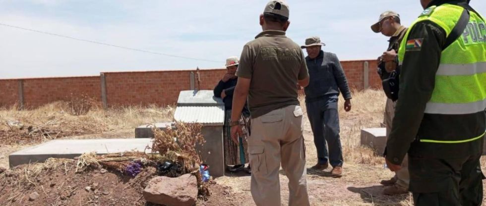 A la cárcel el sindicado de matar a golpes y enterrar a su pareja en Tiwanaku