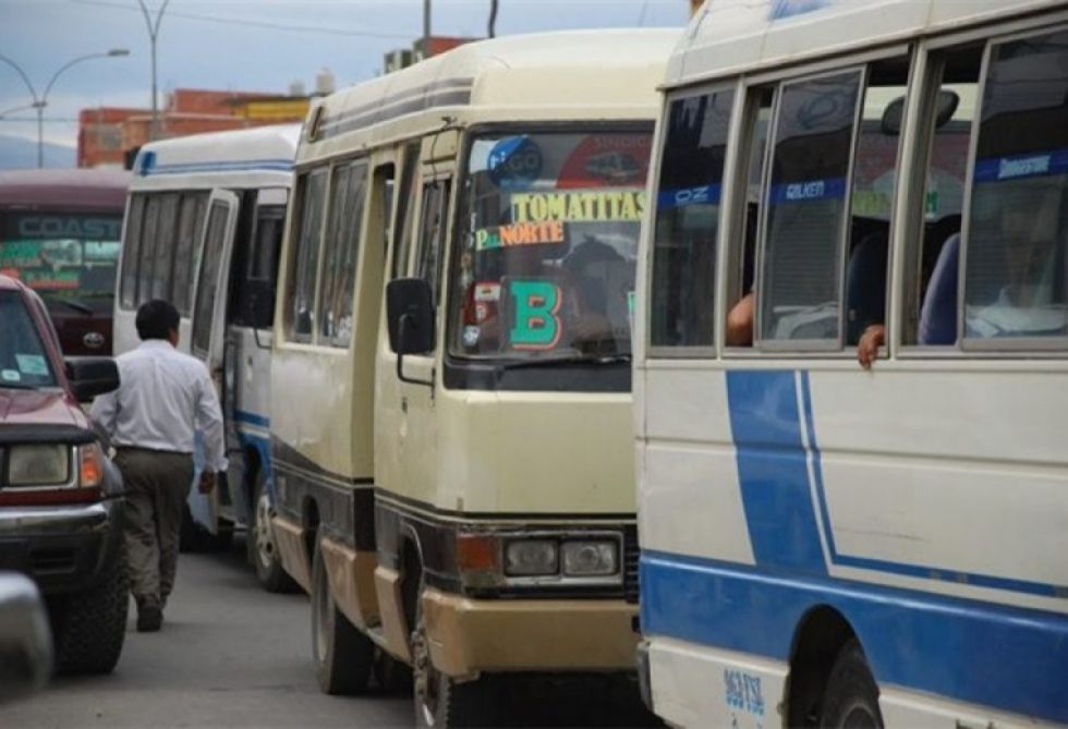 Tarija: Estudio de costos fija pasajes entre 2,28 y 3,60 bolivianos 