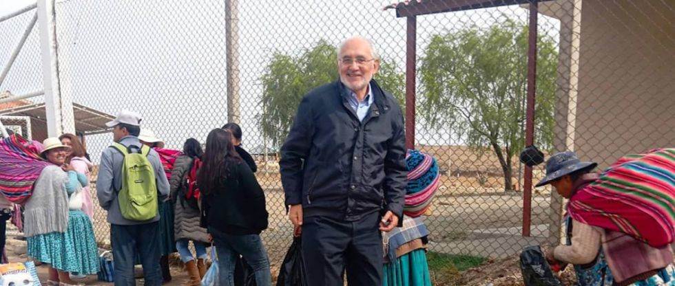 Mesa llega a Chonchocoro para visitar a Camacho; es el segundo líder opositor que busca a la autoridad cruceña en una semana
