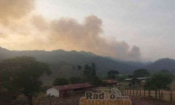 Incendios forestales arrasan la serranía del Iñau